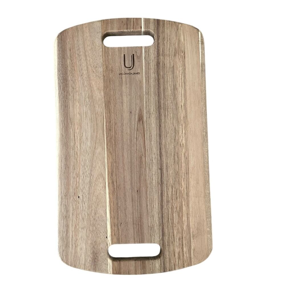 Uncommon James Acacia Wood Cheeseboard Charcuterie Cutting Board 15x9  Serveware